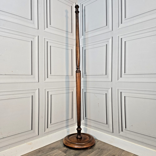 Vintage oak standard lamp - vintage,