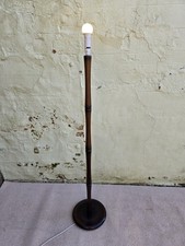 Wooden Oak Standard Lamp