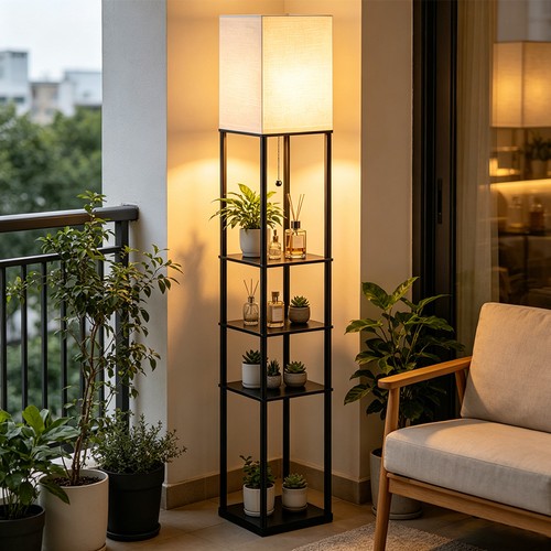 Led floor lamp modern - lamp, tier