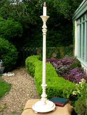 Wooden Standard Floor Lamp