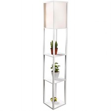 Floor Lamp with Shelves, 3