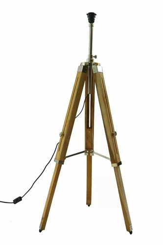 Nautical floor lamp wooden - lamp,