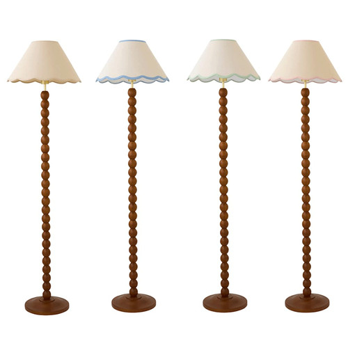 Wooden bobble floor - bobble, lamp