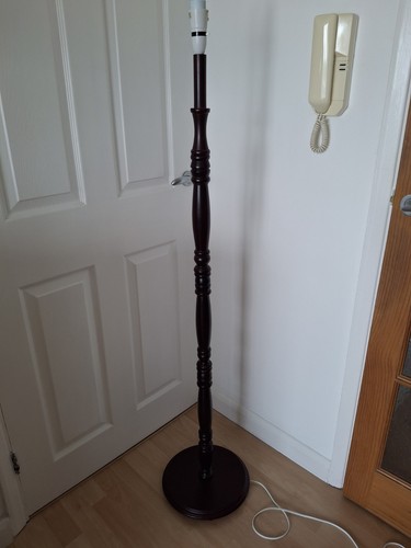 Wooden floor lamp stand - floor,