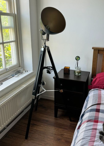 Retro floor lamp - retro,