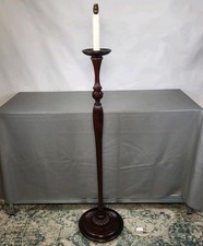 Vintage Wooden Floor Lamp