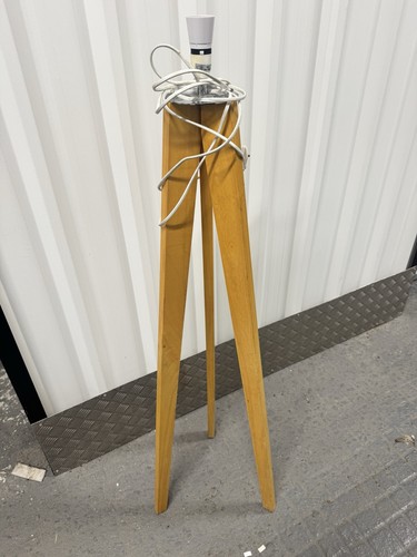 Retro used wooden tripod - used,